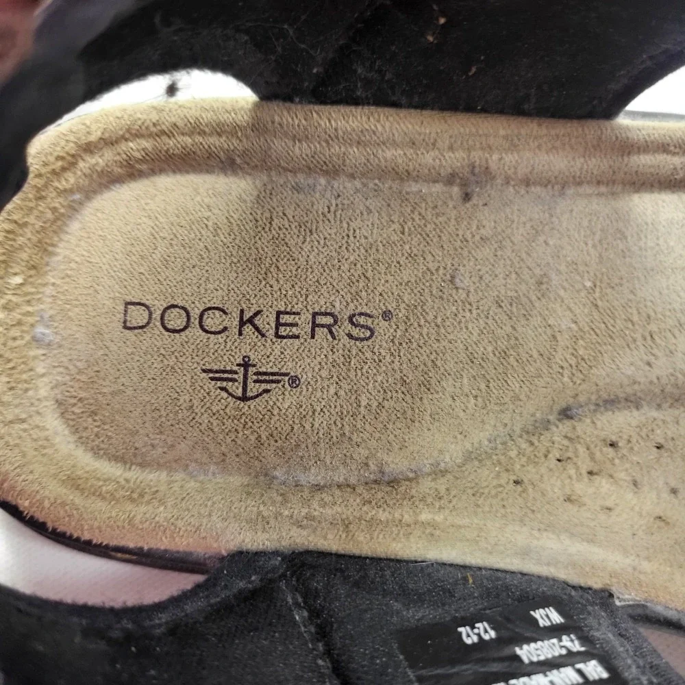 Dockers Sandals‎ Men's Size 10M  Newpage Brown Leather Strappy Outdoor Casual